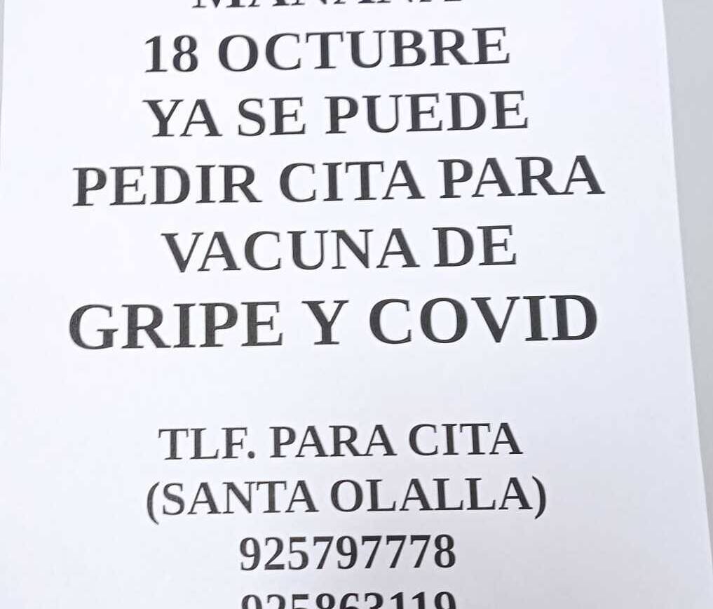 Vacuna Gripe y Covid