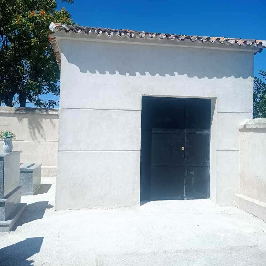 Obras del cementerio